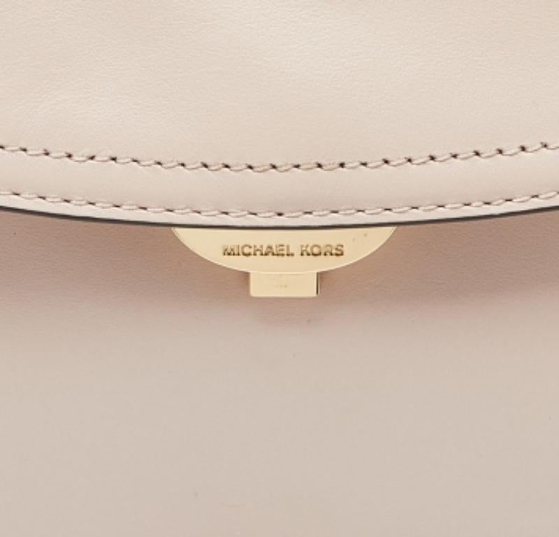 Michael Kors Borsa piccola Ava in pelle rosa con manico superiore in vendita 2
