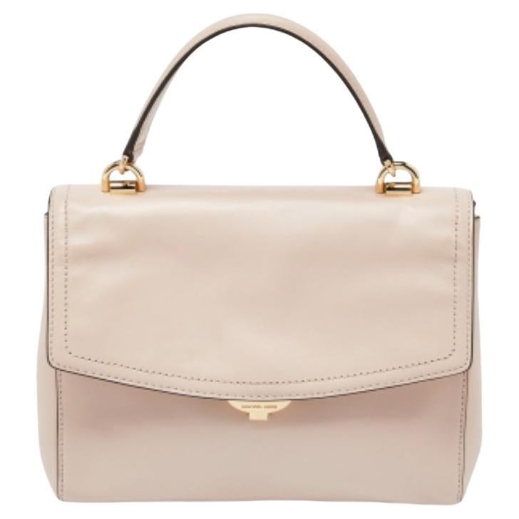 Michael Kors Borsa piccola Ava in pelle rosa con manico superiore