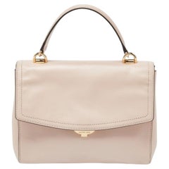 Michael Kors Borsa piccola Ava in pelle rosa con manico superiore