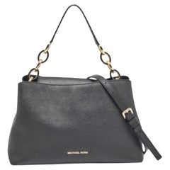 Michael Kors - Sac à main en cuir Saffiano Portia - Noir