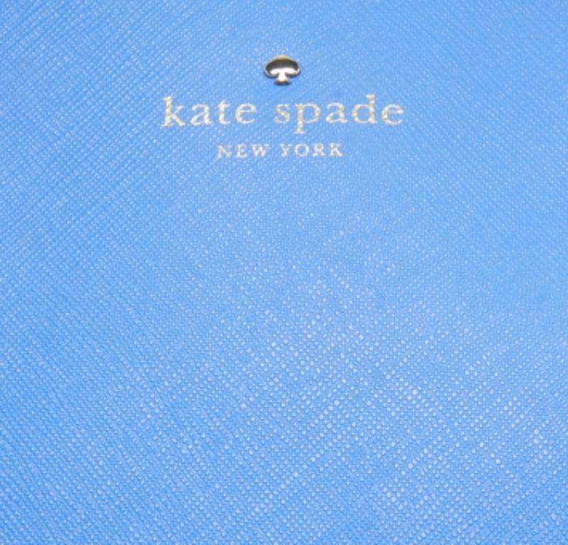 Kate Spade Sac à main Cedar Street Maise en cuir bleu bicolore en vente 3