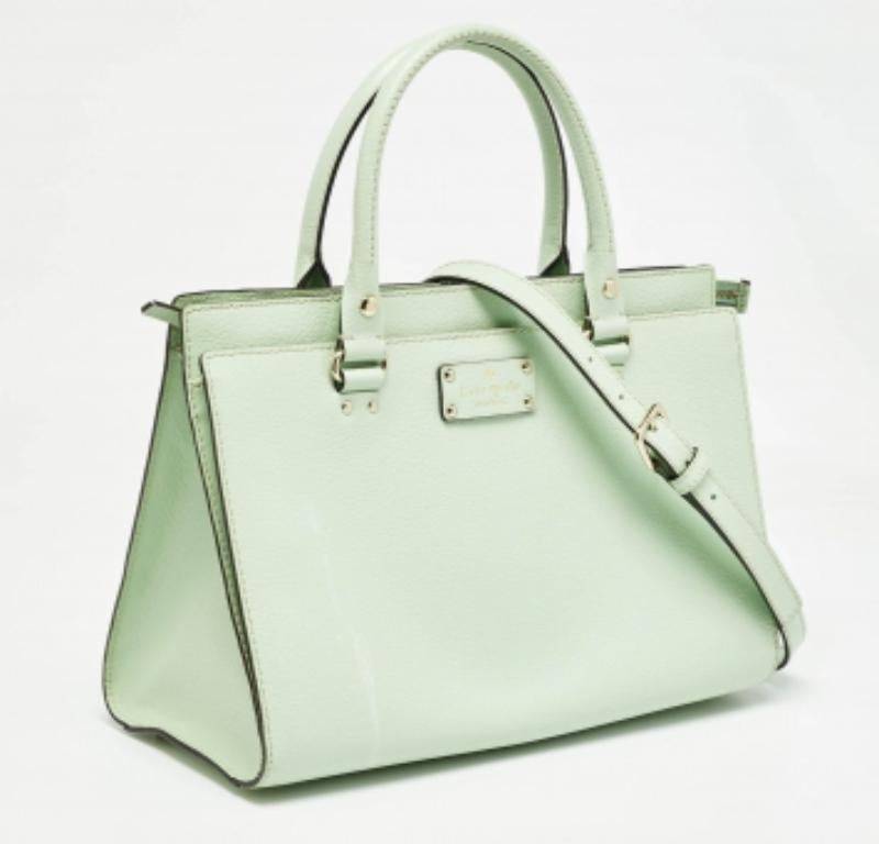 Kate Spade Mint Mojito sac à main Wellesley en vente 4