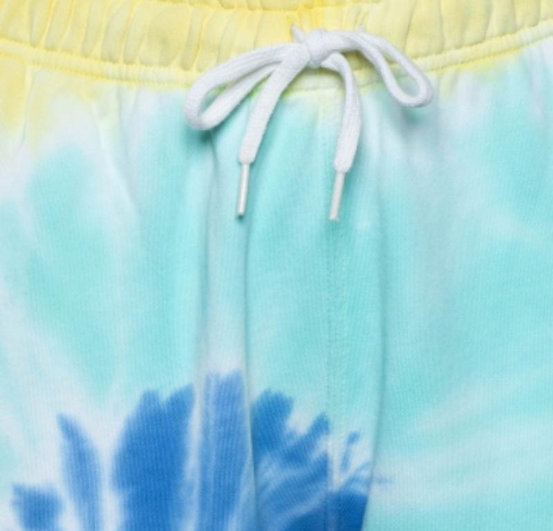 Blu Polo Ralph Lauren - Joggers in cotone stampato Tie-Dye Multicolore S in vendita