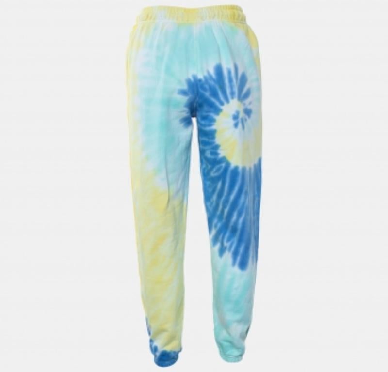 Polo Ralph Lauren - Joggers in cotone stampato Tie-Dye Multicolore S In condizioni buone in vendita a Dubai, Al Qouz 2