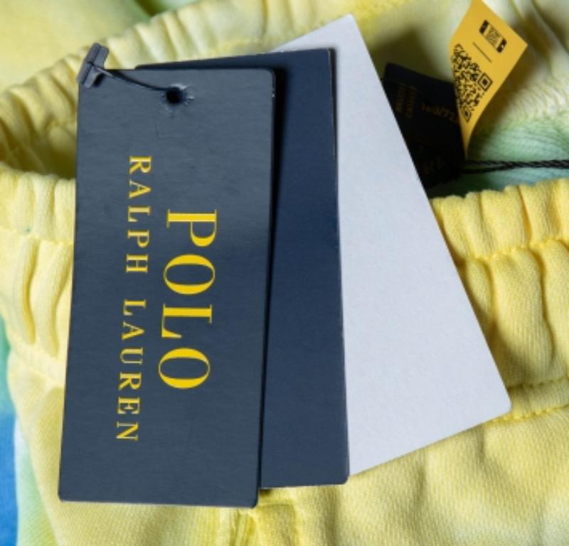 Polo Ralph Lauren - Joggers in cotone stampato Tie-Dye Multicolore S in vendita 1