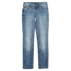Just Cavalli Jeans a gamba dritta in denim blu chiaro M Vita 28