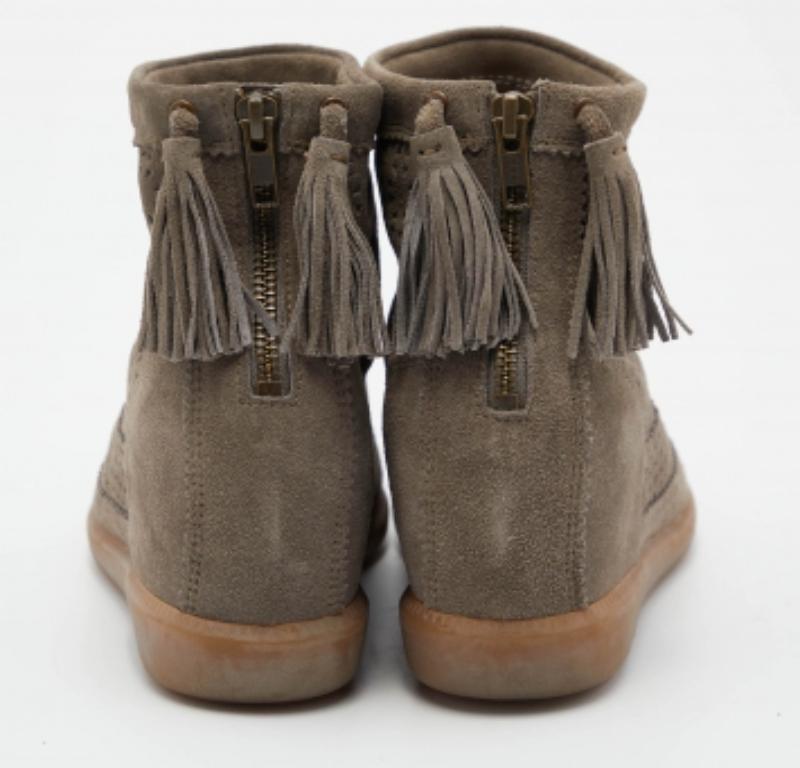 Marrone Isabel Marant - Stivaletti con zeppa 