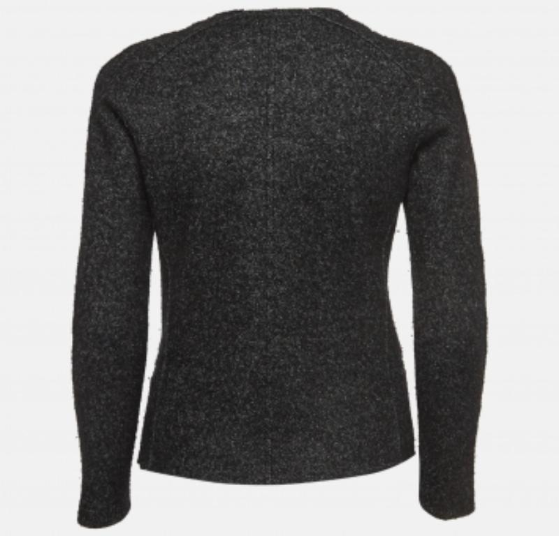 Isabel Marant Etoile Cardigan en tweed de laine gris XS Pour femmes en vente
