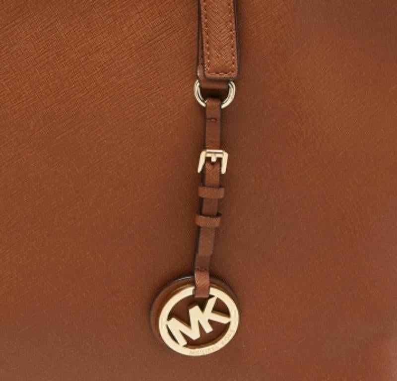 MICHAEL Michael Kors Jet Set de piel marrón  Bolso en venta 2