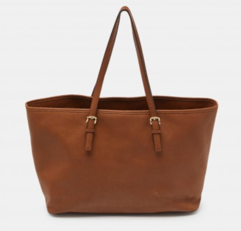 MICHAEL Michael Kors Jet Set de piel marrón  Bolso en venta 4