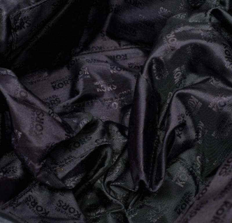 Noir Fourre-tout en cuir noir MICHAEL Michael Kors en vente