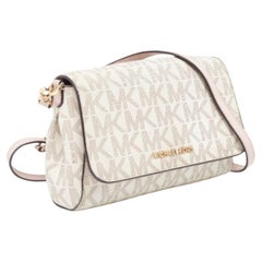 MICHAEL Michael Kors Ivory Signature Coates Canvas Crossbody Bag