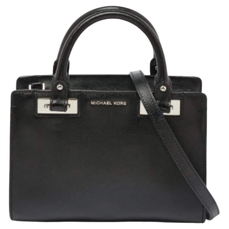 Fourre-tout Quinn en cuir noir de MICHAEL Michael Kors