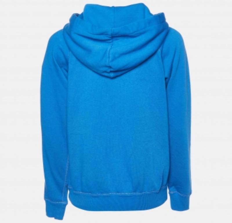 Questa felpa con cappuccio è uno stile comodo e di classe. È realizzato su misura in morbido tessuto, che viene messo in risalto da accenti firmati.