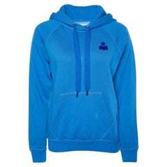 Isabel Marant Etoile Blue Knit Hoodie S