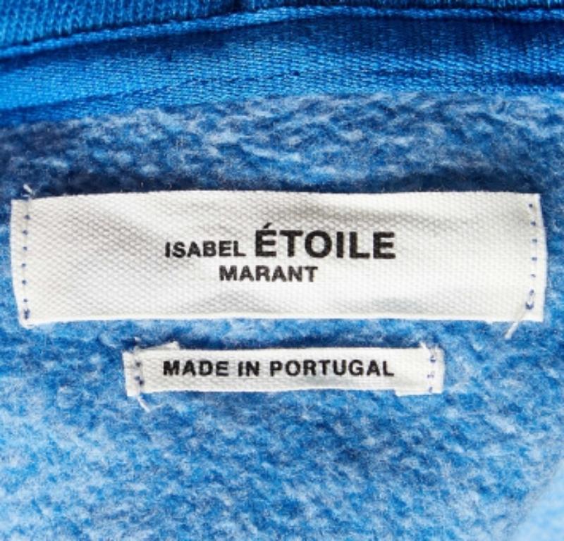 Isabel Marant Etoile - Felpa con cappuccio in maglia blu S In condizioni buone in vendita a Dubai, Al Qouz 2