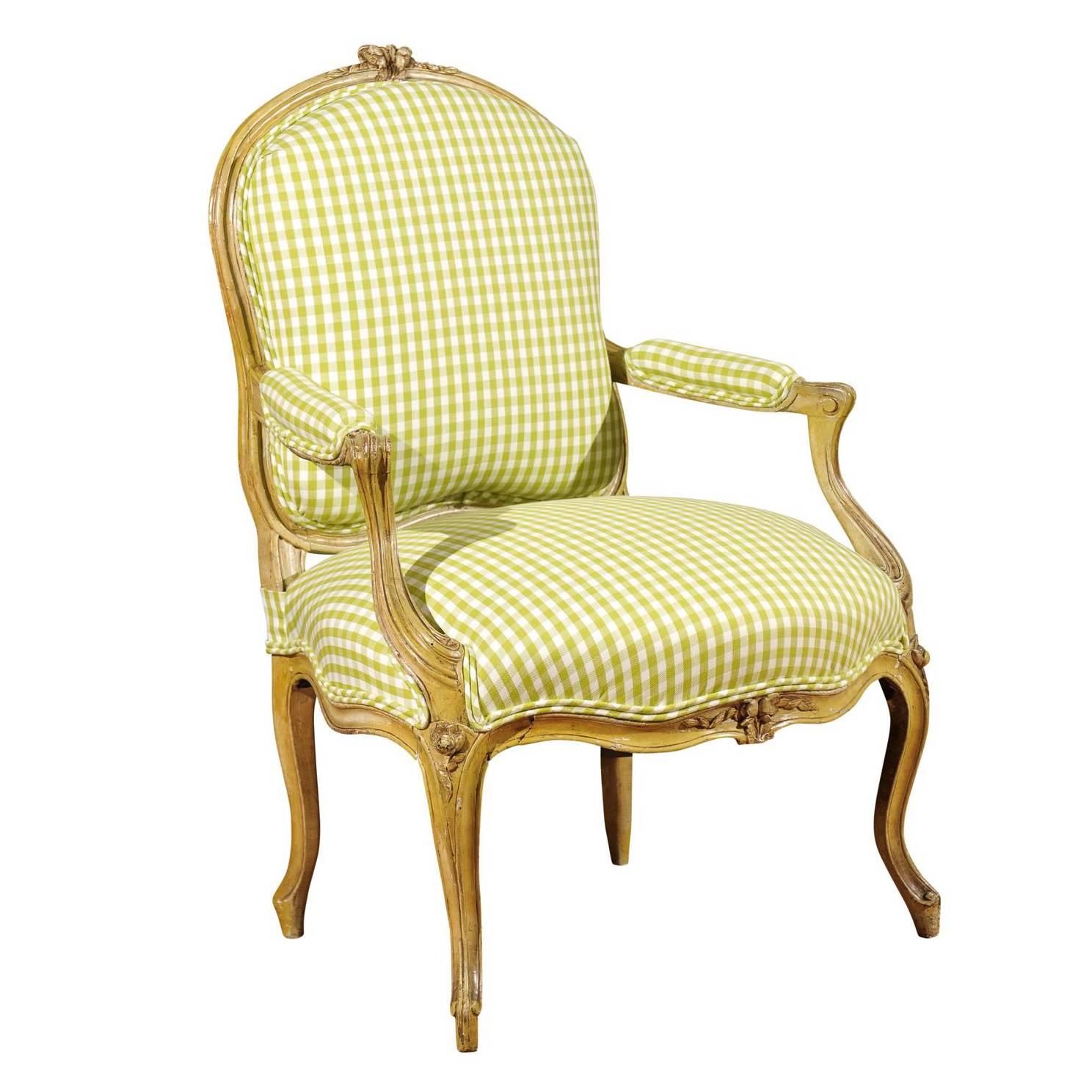 French Bergere Chair 1880-1900 For Sale