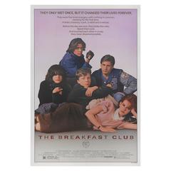 Retro "The Breakfast Club" Original US Film Poster