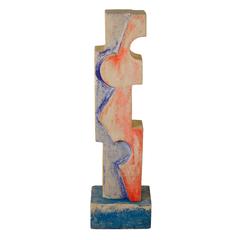 Vintage Cubist Sculpture 