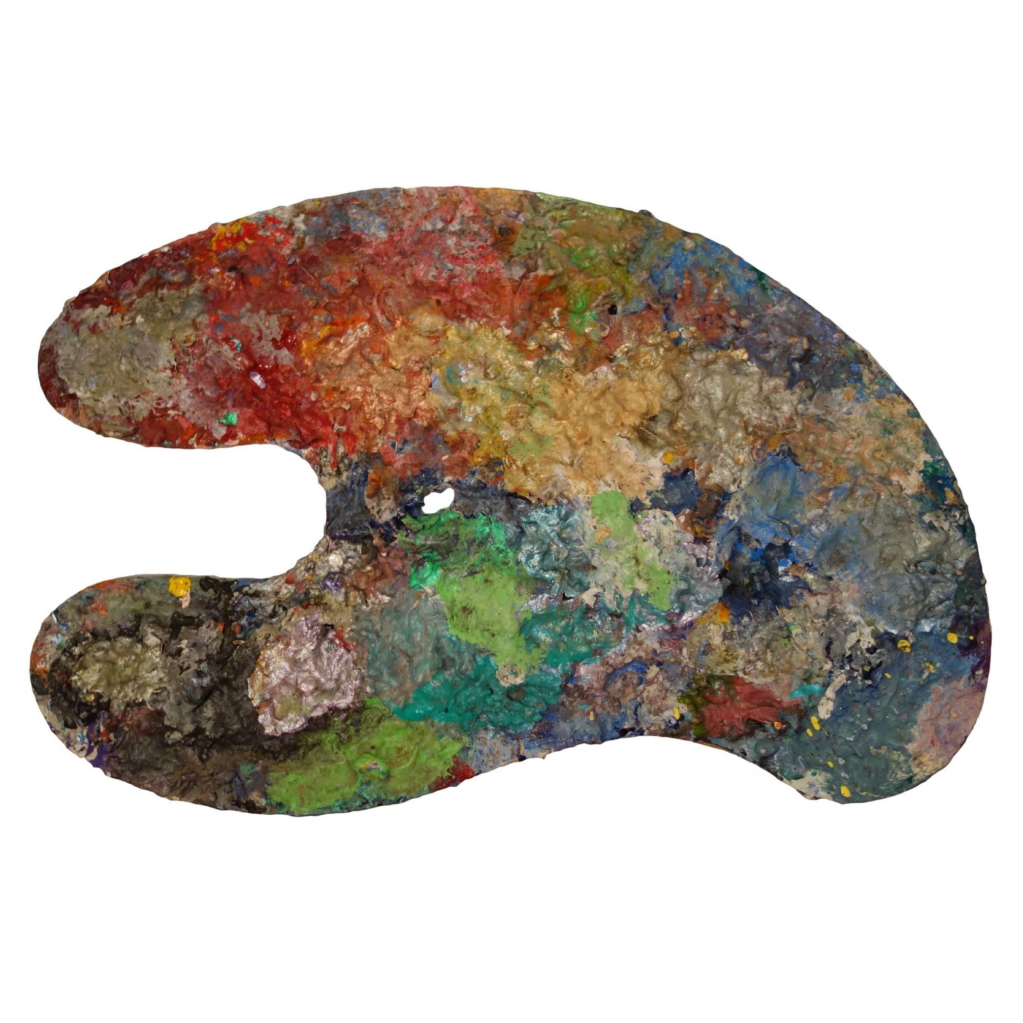 Large Artist's Paint Palette