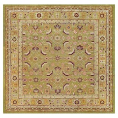 Tapis Agra du début du XXe siècle provenant d'Inde du Nord