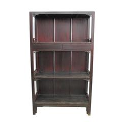 Antique Late 18th Century Chinese Lacquer Bookcase