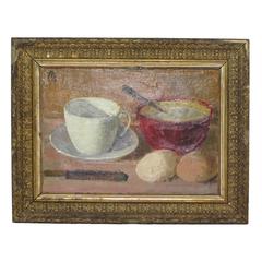 Breakfast Still Life by Albert Elmstedt