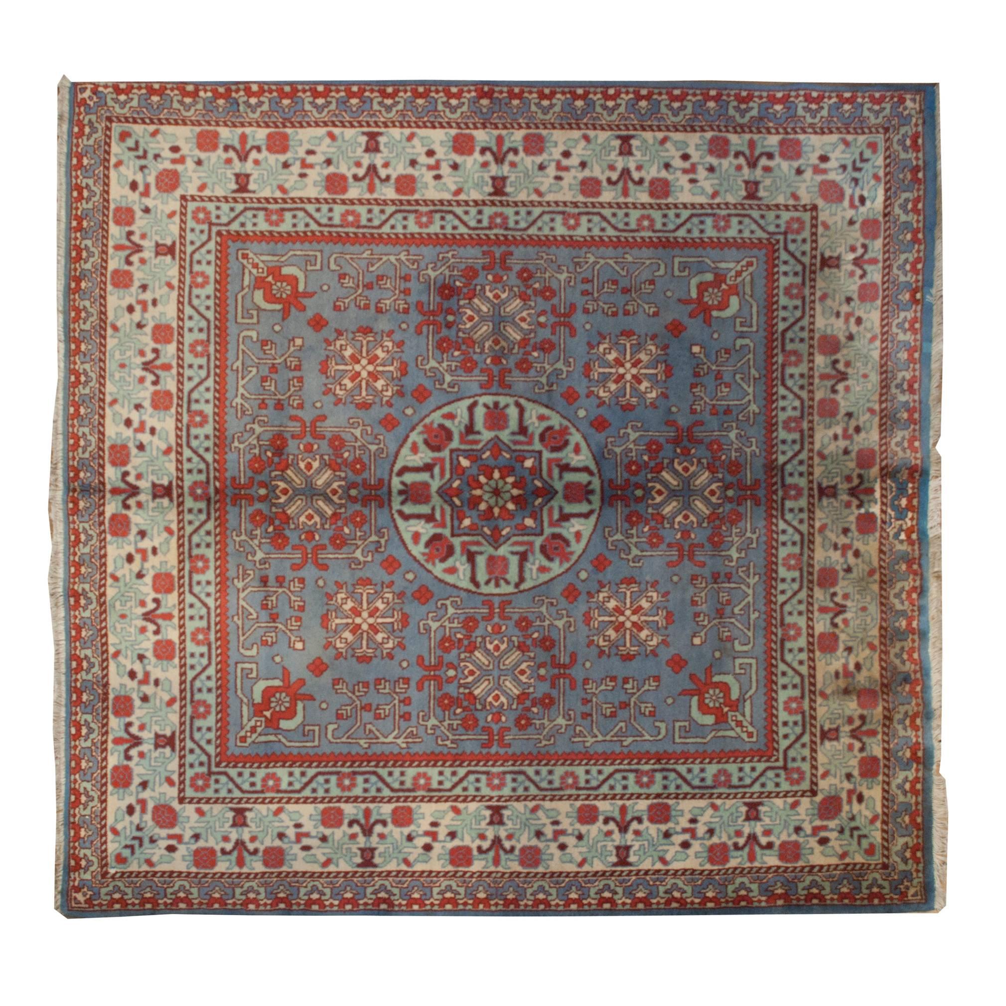 Late 20th Century Samarkand Rug For Sale