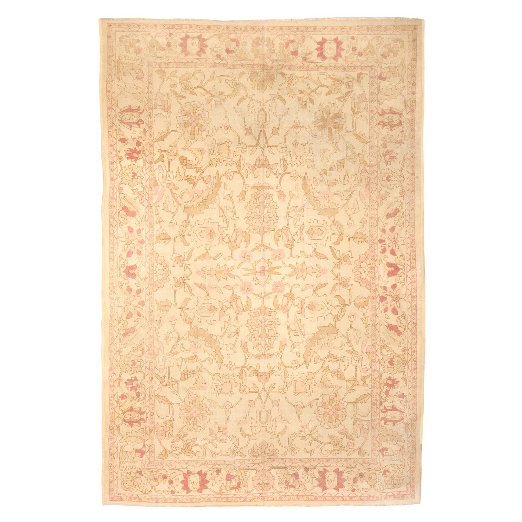 Antique 19th Century Amritsar Carpet For Sale