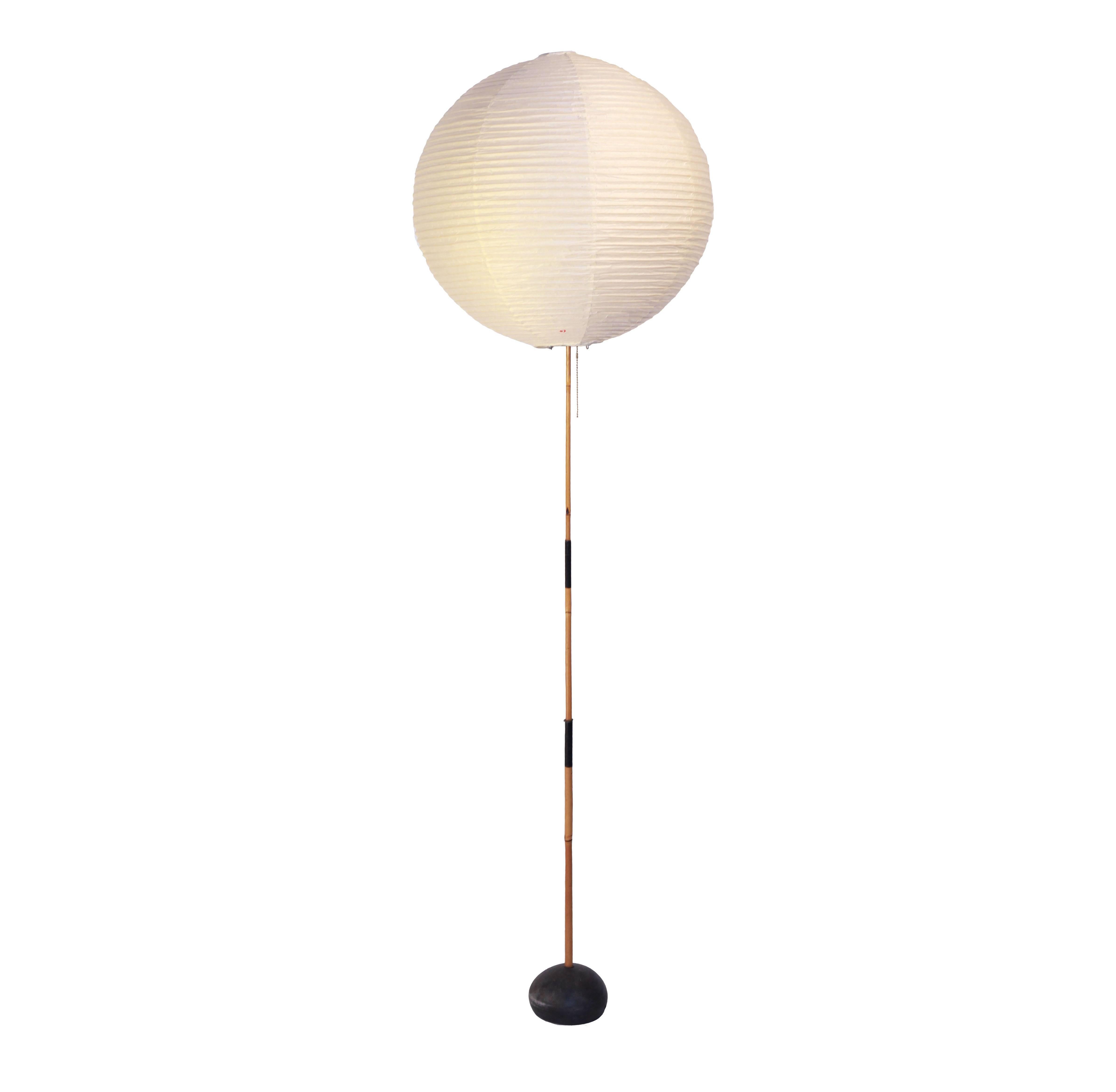 Early Isamu Noguchi Akari Floor Lamp
