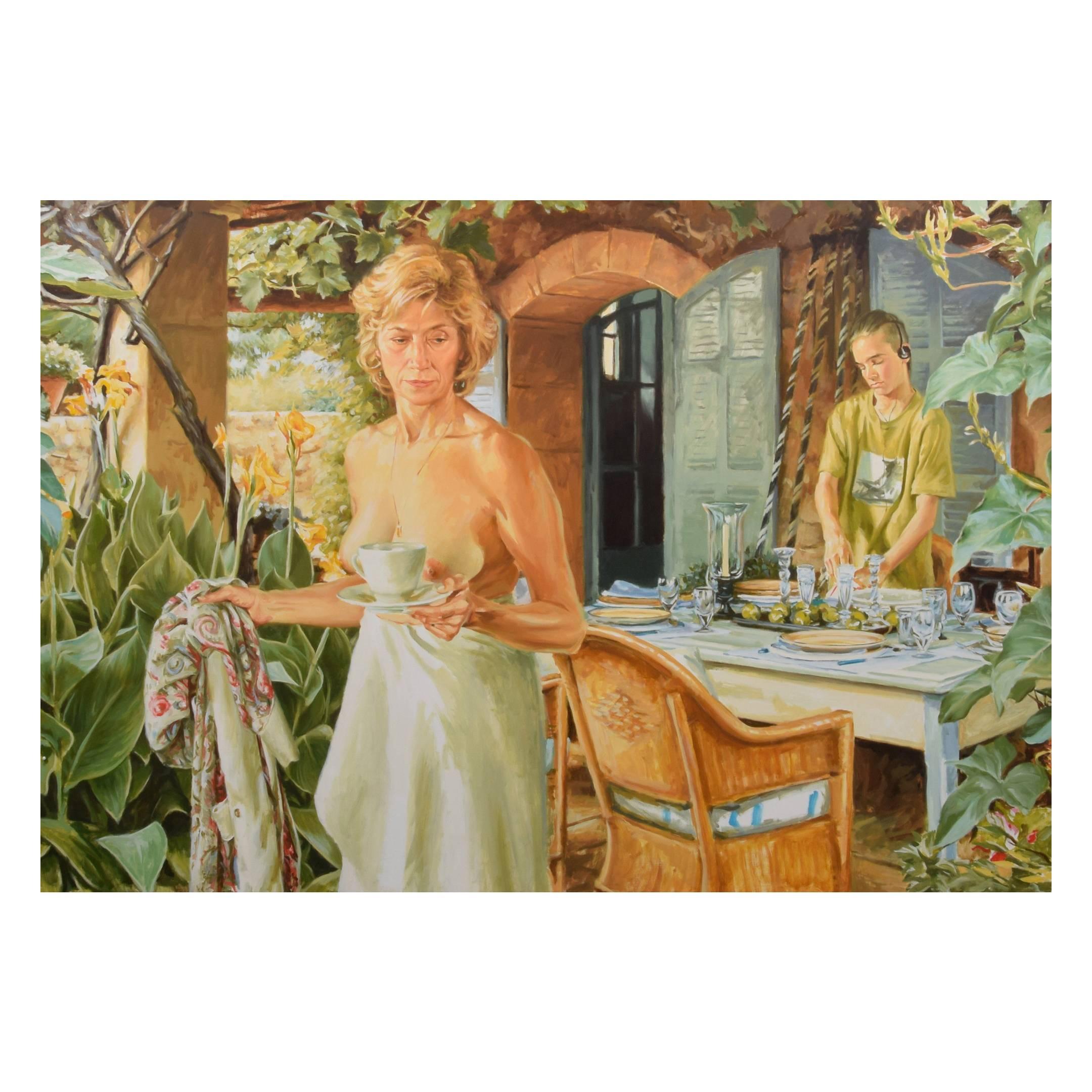 Large Terry Rodgers Painting, Original Work For Sale