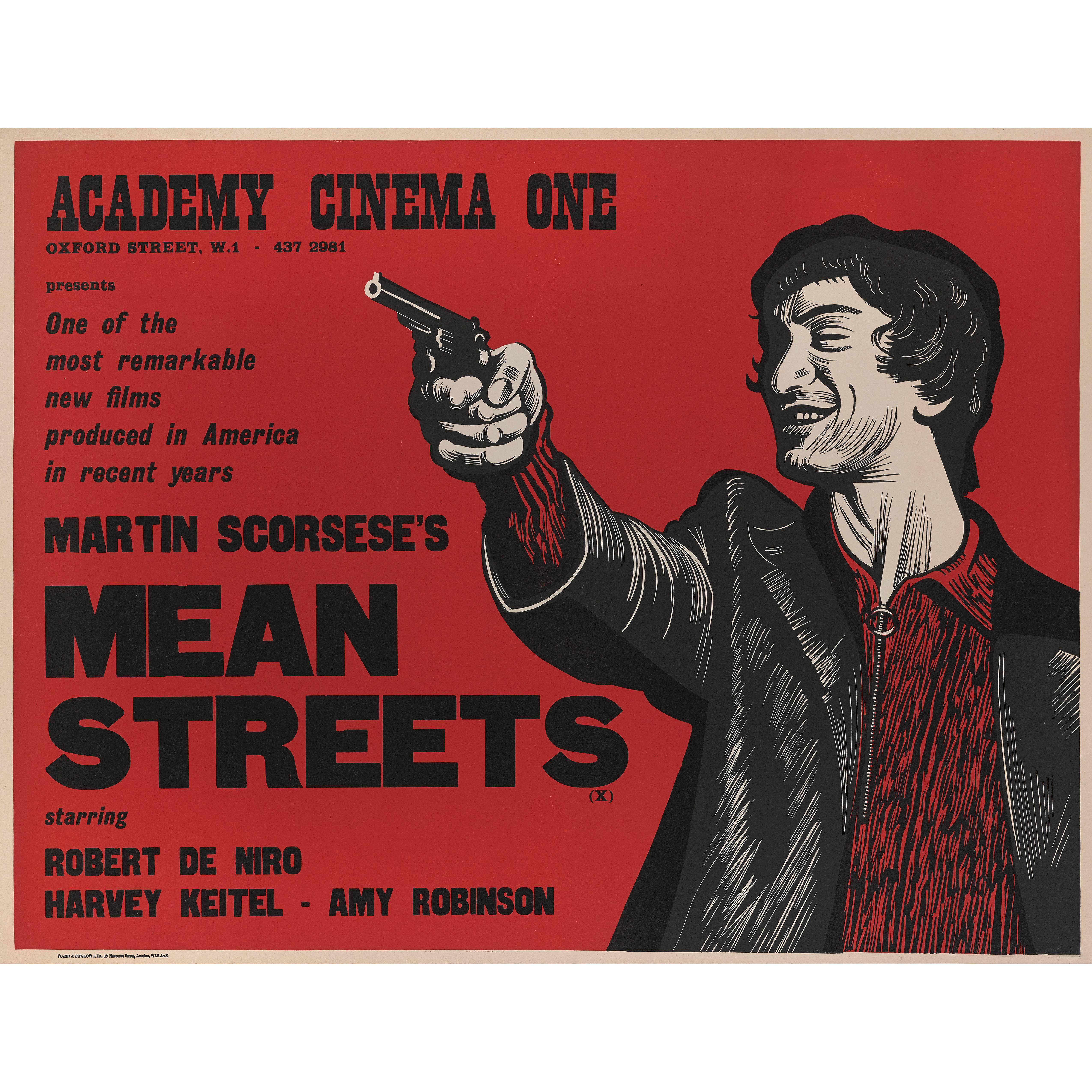 "Mean Streets" Original British Film Poster
