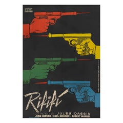 Du Rififi Chez Les Hommes/Rififi, Spanish Film Poster