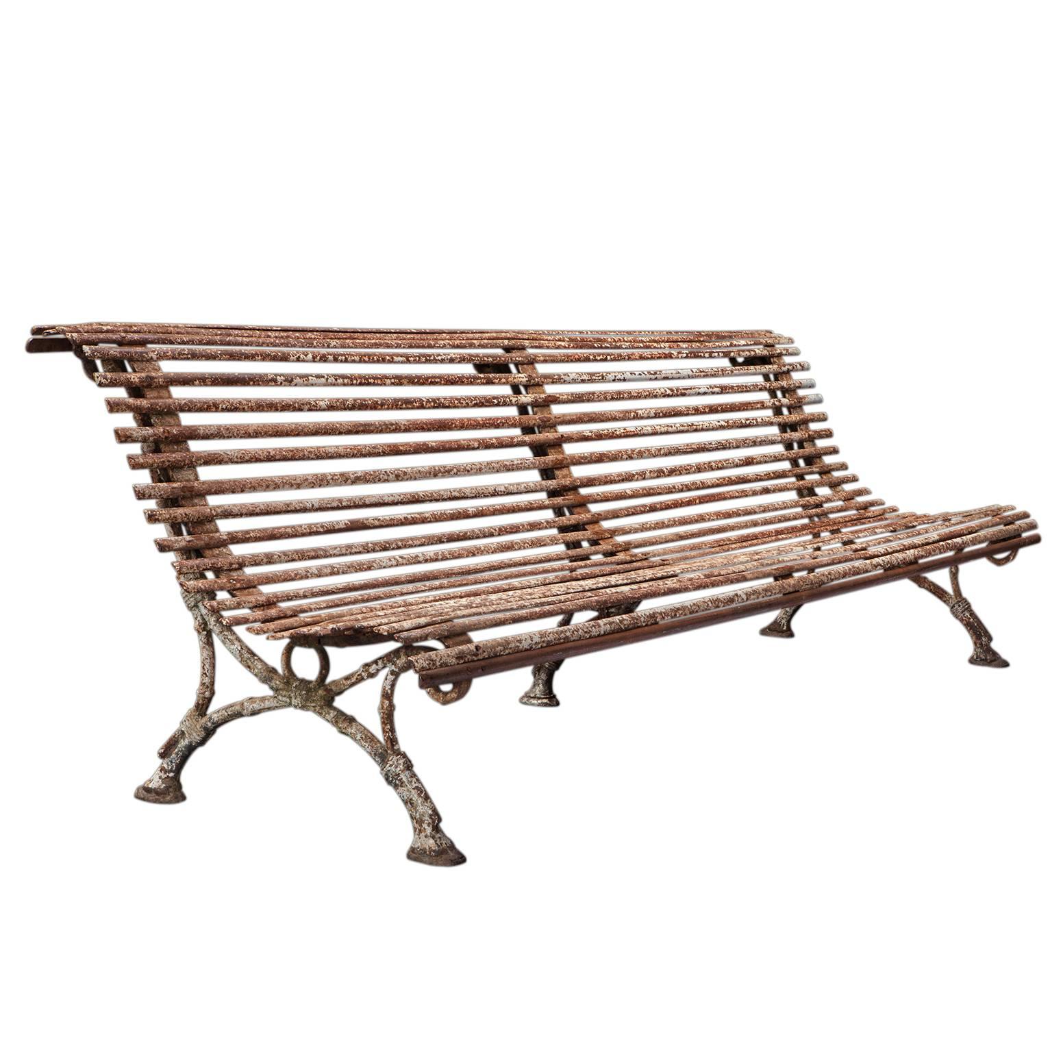 Iron Garden Bench