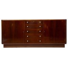Large, 1950s Danish Mahogany Sideboard 12