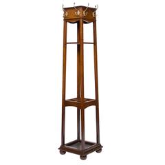 Antique 19th Century Oak Hall Stand