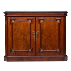 Antique 19th Century English Regency Two-Door Cabinet