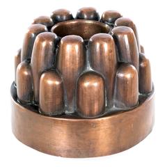 French Copper Butter Mould