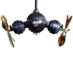 Rare Westinghouse Double Gyro Ceiling Fan