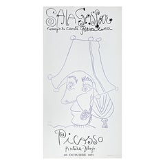 Original Picasso Lithography , Exhibition 1971
