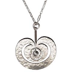 Tapio Wirkkala Sterling Silver Omena Apple Pendant 3