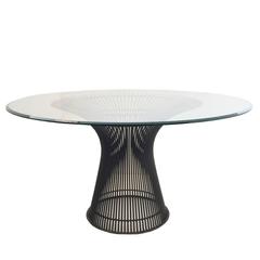 Bronze Dining Table by Warren Platner for Knoll