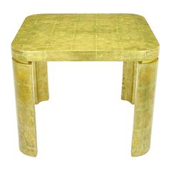 Lorin Marsh Gilt Game Table by Gene Jonson & Robert Marcius