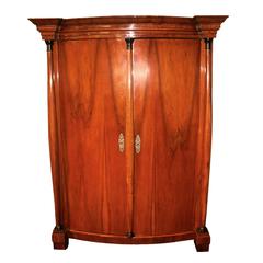 Antique Neoclassical South German Biedermeier Armoire