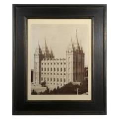 1893 Photograph of the Salt Lake Temple 1
