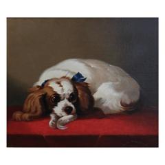 King Charles Cavalier Spaniel Dog Painting