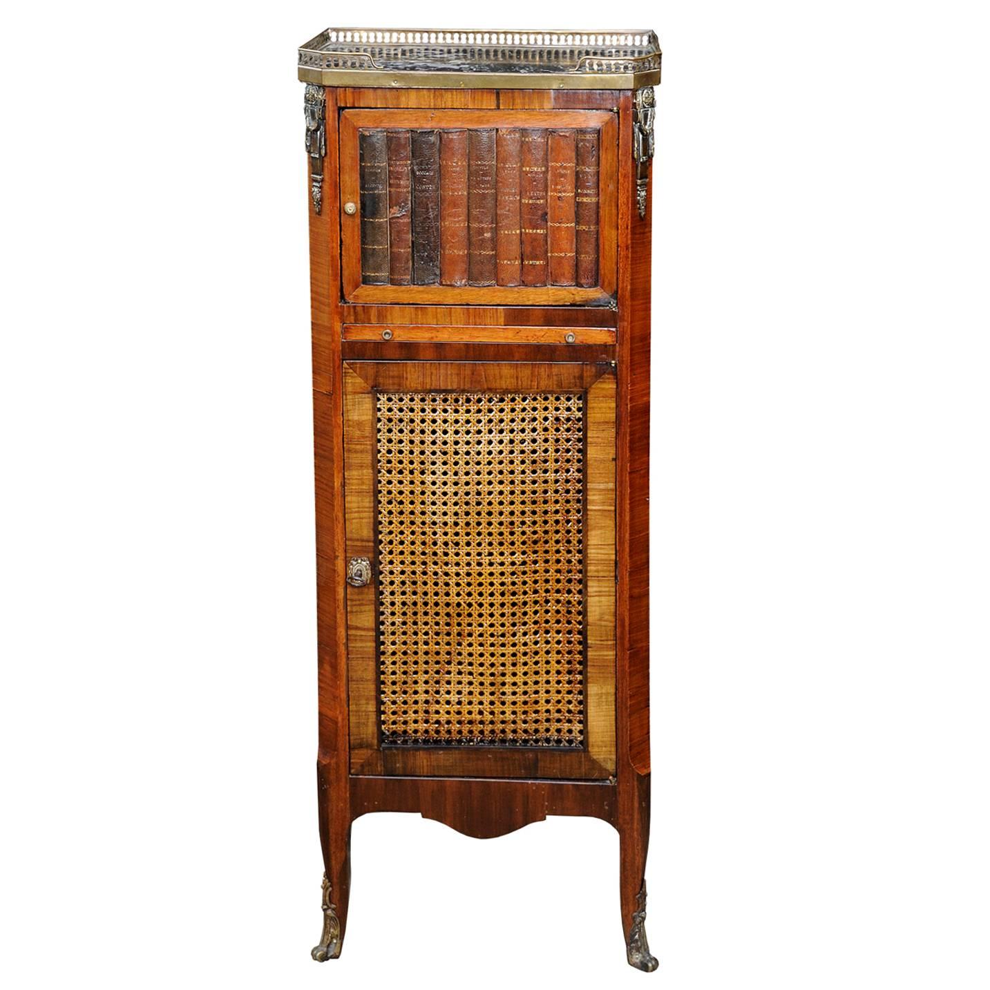 French 19th Century Louis XVI Style Small Rosewood Secretaire, circa 1860 For Sale