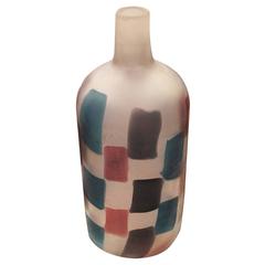 Fulvio Bianconi "Pezzato" Vase for Cenedese, Italy, 1950s