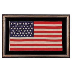 45 Star Parade Flag with Stars in a "Dancing" or "Tumbling" Pattern