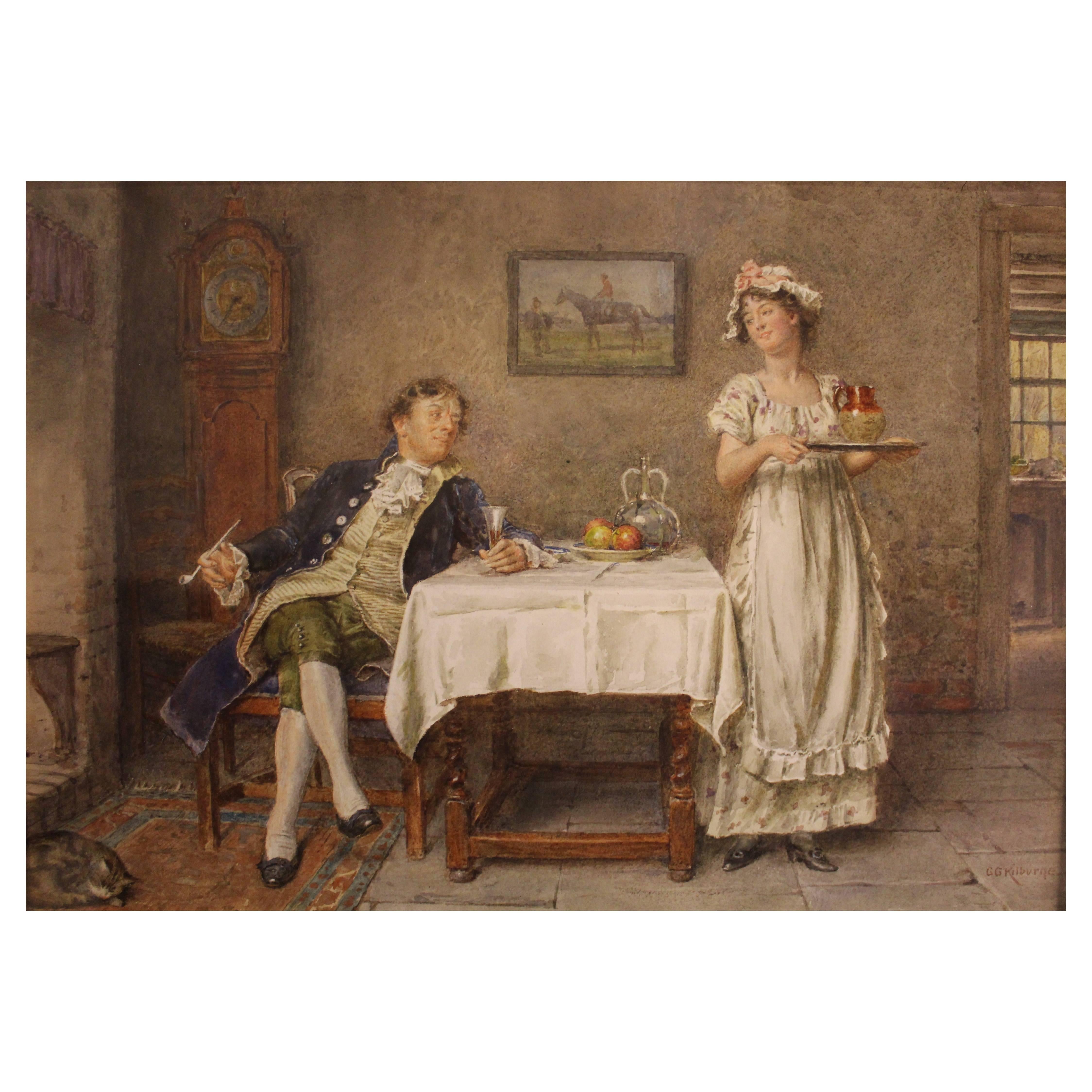 George Goodwin Kilburne Painting